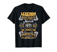 Legend February 1971 Vintage 55th Birthday Tees Made in 1971 Camiseta