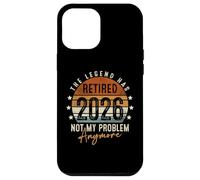 Legend has retired 2026 funny retirement gifts for men Carcasa para iPhone 12 Pro Max