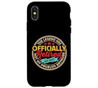 Legend Has Retired Not My Problem Anymore - Retirement 2025 Carcasa para iPhone X/XS