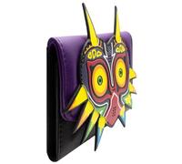 Legend of Link Máscara Icónica De Majora Cartera Clutch Bolsa De Monedas & Titular De Tarjetas, Púrpura