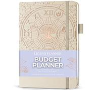 Legend - Planificador de presupuesto, organizador financiero, cuenta de dinero y seguimiento de gastos, cuaderno diario para presupuesto mensual del hogar (concha marina)