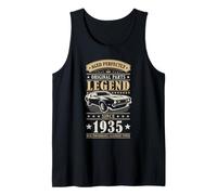 Legend Since 1935 Birthday Classic Car Men Born in 1935 Camiseta sin Mangas