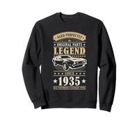 Legend Since 1935 Birthday Classic Car Men Born in 1935 Sudadera