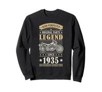 Legend Since 1935 Birthday Vintage Bike Bikers Born in 1935 Sudadera
