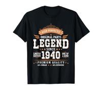 Legend Since 1940 Birthday Limited Edition Men Born in 1940 Camiseta