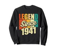 Legend Since 1941 Año De Nacimiento Cumpleaños Fiesta De Cumpleaños Sudadera