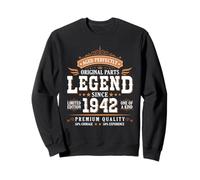 Legend Since 1942 Birthday Limited Edition Men Born in 1942 Sudadera