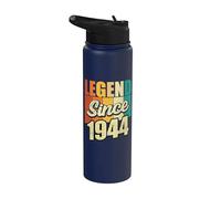 Legend Since 1944 Año De Nacimiento Cumpleaños Fiesta De Cumpleaños Stainless Steel Insulated Water Bottle