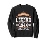 Legend Since 1944 Birthday Limited Edition Men Born in 1944 Sudadera
