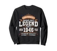 Legend Since 1946 Birthday Limited Edition Men Born in 1946 Sudadera