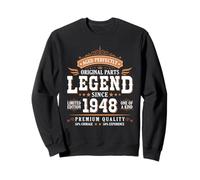 Legend Since 1948 Birthday Limited Edition Men Born in 1948 Sudadera
