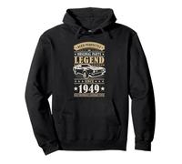 Legend Since 1949 Birthday Classic Car Men Born in 1949 Sudadera con Capucha