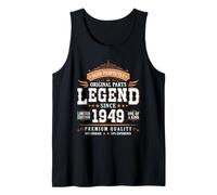Legend Since 1949 Birthday Limited Edition Men Born in 1949 Camiseta sin Mangas