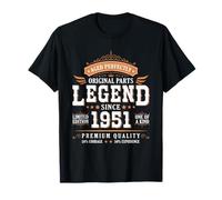 Legend Since 1951 Birthday Limited Edition Men Born in 1951 Camiseta