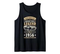Legend Since 1956 Birthday Classic Car Men Born in 1956 Camiseta sin Mangas