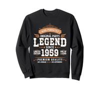 Legend Since 1959 Birthday Limited Edition Men Born in 1959 Sudadera