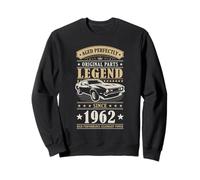 Legend Since 1962 Birthday Classic Car Men Born in 1962 Sudadera