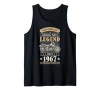Legend Since 1967 Birthday Vintage Bike Bikers Born in 1967 Camiseta sin Mangas