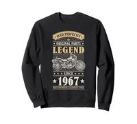Legend Since 1967 Birthday Vintage Bike Bikers Born in 1967 Sudadera