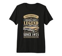 Legend Since 1971 Birthday Classic Car For Men Born in 1971 Camiseta Premium