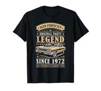 Legend Since 1972 Birthday Classic Car For Men Born in 1972 Camiseta