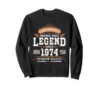 Legend Since 1974 Birthday Limited Edition Men Born in 1974 Sudadera