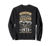 Legend Since 1978 Birthday Classic Car Men Born in 1978 Sudadera
