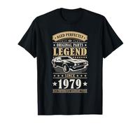 Legend Since 1979 Birthday Classic Car Men Born in 1979 Camiseta