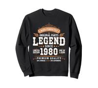 Legend Since 1980 Birthday Limited Edition Men Born in 1980 Sudadera