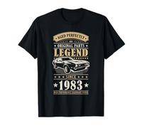 Legend Since 1983 Birthday Classic Car Men Born in 1983 Camiseta