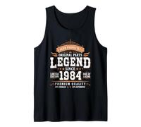 Legend Since 1984 Birthday Limited Edition Men Born in 1984 Camiseta sin Mangas