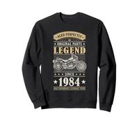 Legend Since 1984 Birthday Vintage Bike Bikers Born in 1984 Sudadera