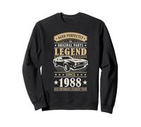 Legend Since 1988 Birthday Classic Car Men Born in 1988 Sudadera