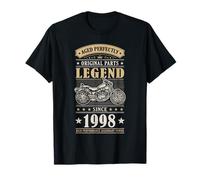 Legend Since 1998 Birthday Vintage Bike Bikers Born in 1998 Camiseta