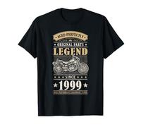 Legend Since 1999 Birthday Vintage Bike Bikers Born in 1999 Camiseta