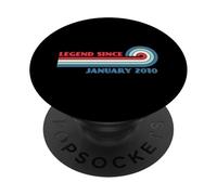 Legend Since January 2010 PopSockets PopGrip Adhesivo