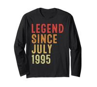 Legend Since July 1995 Vintage 1995 Birth Of Birthday Gifts Manga Larga