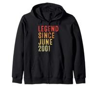 Legend Since June 2001 Vintage 2001 Birth Of Birthday Gifts Sudadera con Capucha