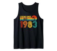 Legend Since May 1983 43rd Birthday 43 Years Old Vintage Camiseta sin Mangas