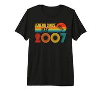 Legend Since May 2007 19th Birthday 19 Years Old Vintage Camiseta Premium
