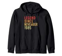 Legend Since November 1985 Vintage 1985 Birth Of Birthday Sudadera con Capucha