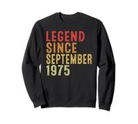 Legend Since September 1975 Vintage 1975 Birth Of Birthday Sudadera