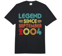Legend Since September 2004 22nd Birthday Retro 22 Years Old Comfort Colors Adult Heavyweight T-Shirt