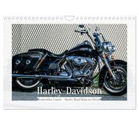 Legendäre Linien - Harley Road King im Detail (Wandkalender 2026 DIN A4 quer), CALVENDO Monatskalender: King of the Road - Ein Jahr auf zwei Rädern