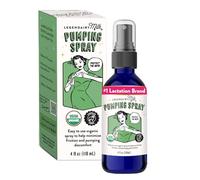 Legendairy Milk Spray de bombeo de 4 onzas, ayuda a dolor de pezones y conductos obstruidos, lubricante orgánico para escudos mamarios y bridas, spray vegano para sacaleches, natural y sin lanolina