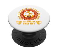 Legendario Desde 1954 Orgulloso de nacer en el año del Caballo PopSockets PopGrip Adhesivo