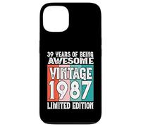 Legendario Desde 1987 Edición Limitada 39 cumpleaños Carcasa para iPhone 13