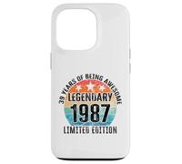Legendario Desde 1987 Edición Limitada 39 cumpleaños Carcasa para iPhone 13 Pro