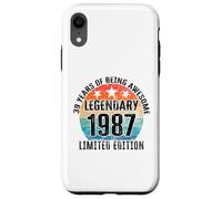 Legendario Desde 1987 Edición Limitada 39 cumpleaños Carcasa para iPhone XR