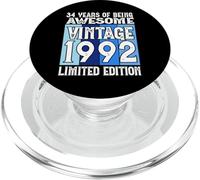 Legendario Desde 1992 Edición Limitada 34 cumpleaños PopSockets PopGrip para MagSafe